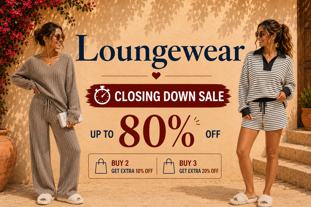 Loungewear - Closing Down Sale, up to 80% off