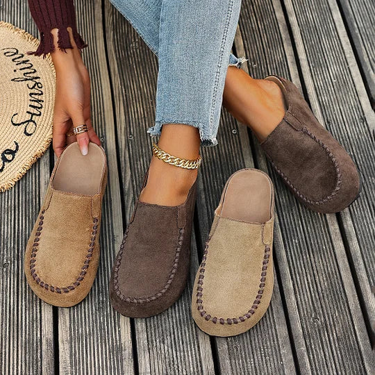 Darcie – Vintage Orthopaedic Leather Mules