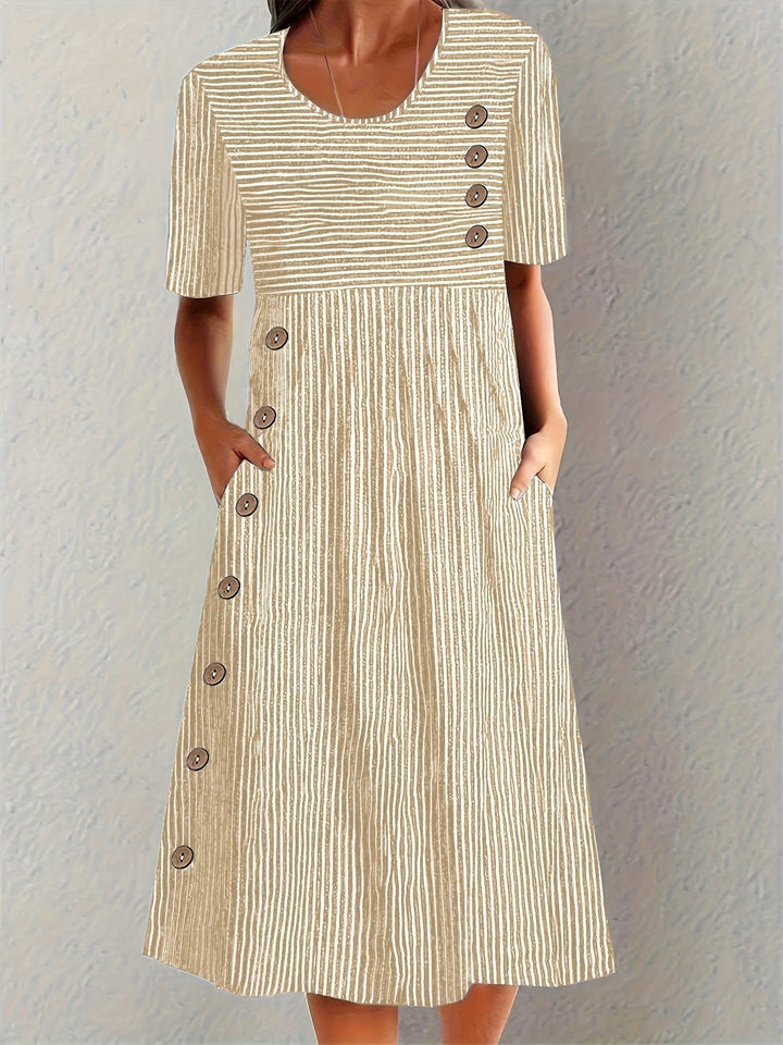 Sofia™ - Striped Summer Dress