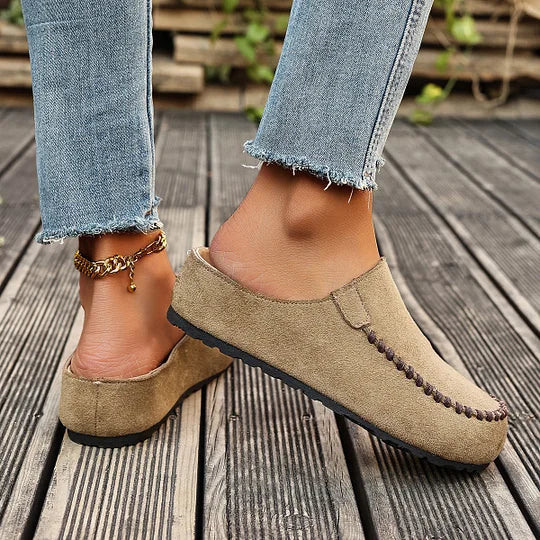Darcie – Vintage Orthopaedic Leather Mules