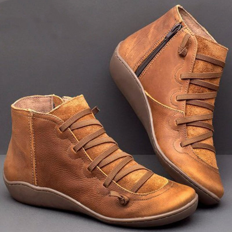 Elin - Wide Fit Support Ankle Boots