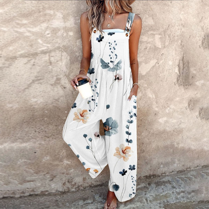 Charlotte – Comfortable Printed Overalls