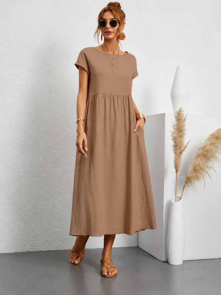 Ursina™ - Fluid Midi Dress