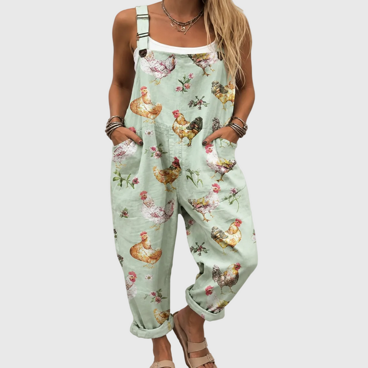 Morgan – Pastel Chicken Overall