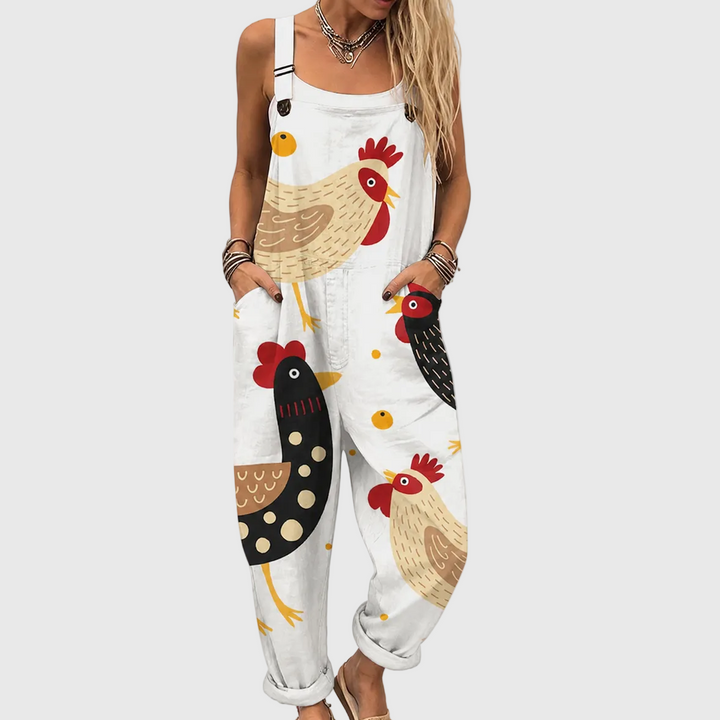 Elise – Rustic Rooster Overall