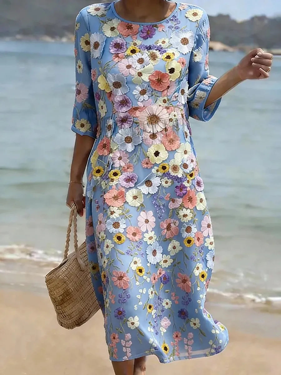 Kirra - Casual Women's Dress with Floral Print