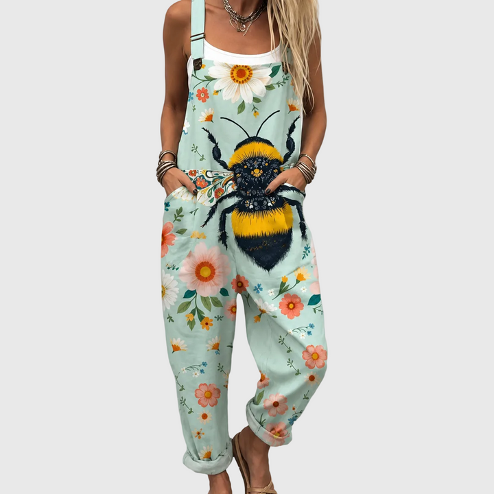 Clara – Flower Bee Overalls