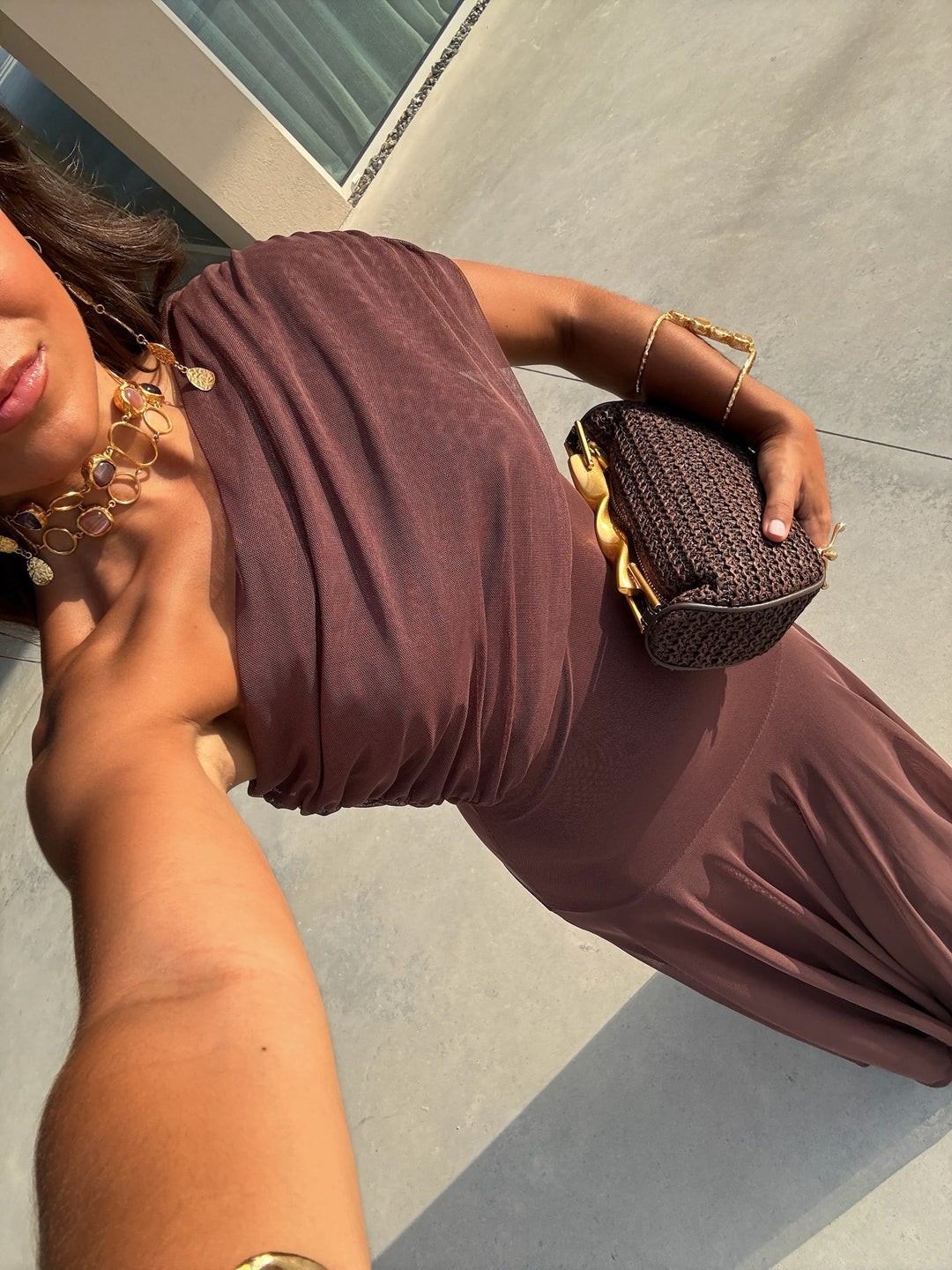 Zoe - Elegant Silk Tulle Dress