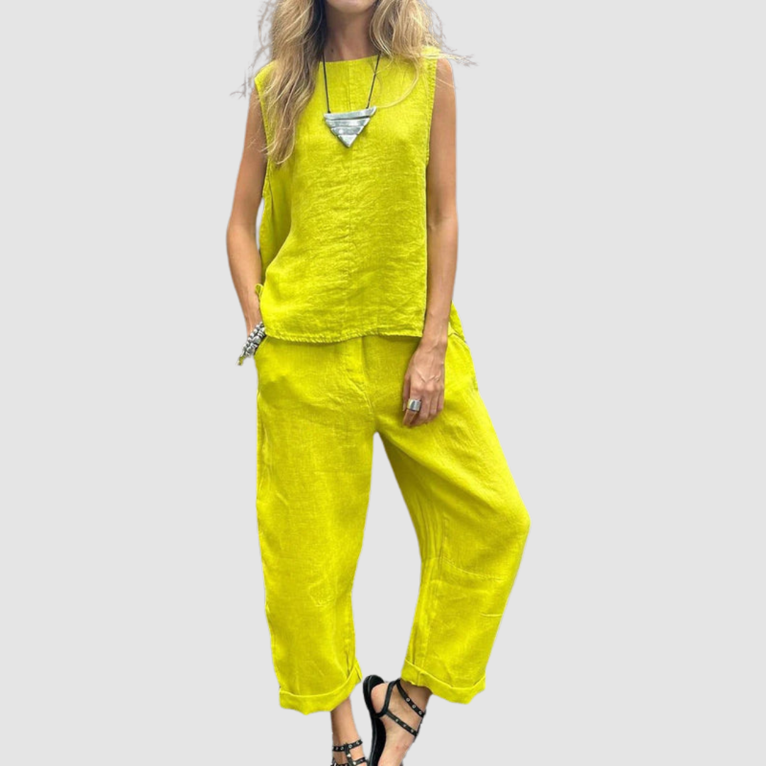 Suzette - Lightweight Two-Piece Summer Set