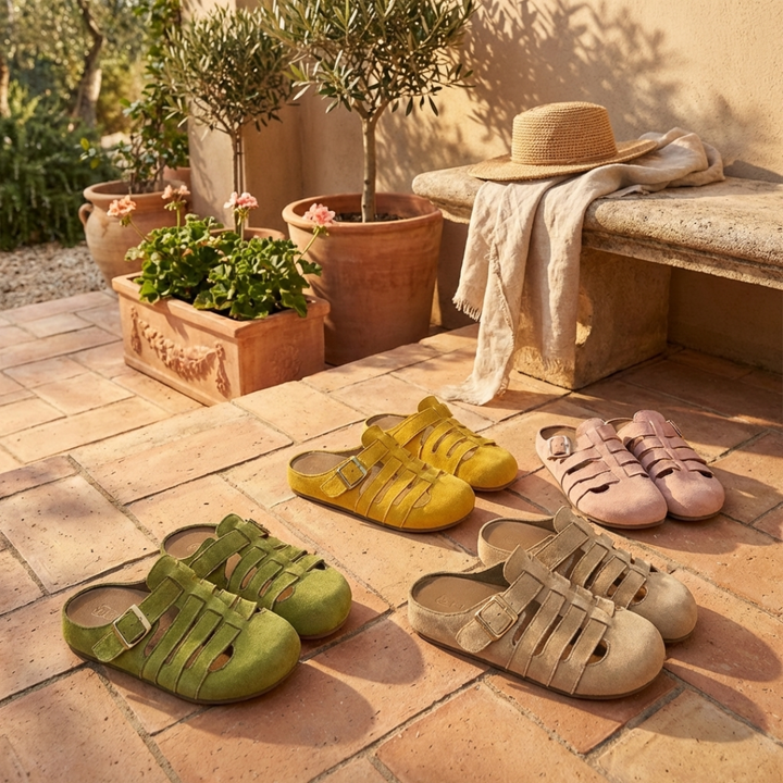 Charley – Slip-On Comfort Mule Sandals