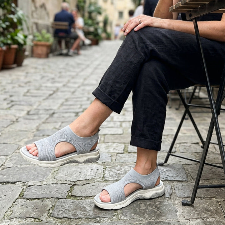 Jorja - Orthopaedic Wedge Toe Loop Sandals