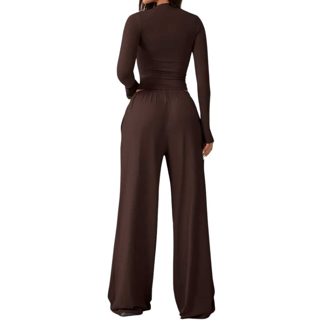 WREN™ – Soft Drawstring Loungewear Pajama Set