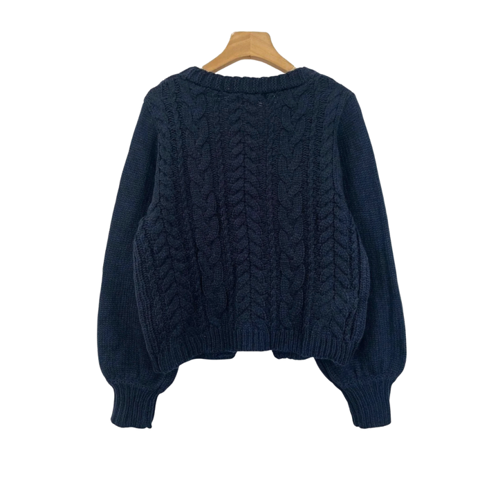BEXLEY™ – Cozy Cable Knit Tie-Front Cardigan