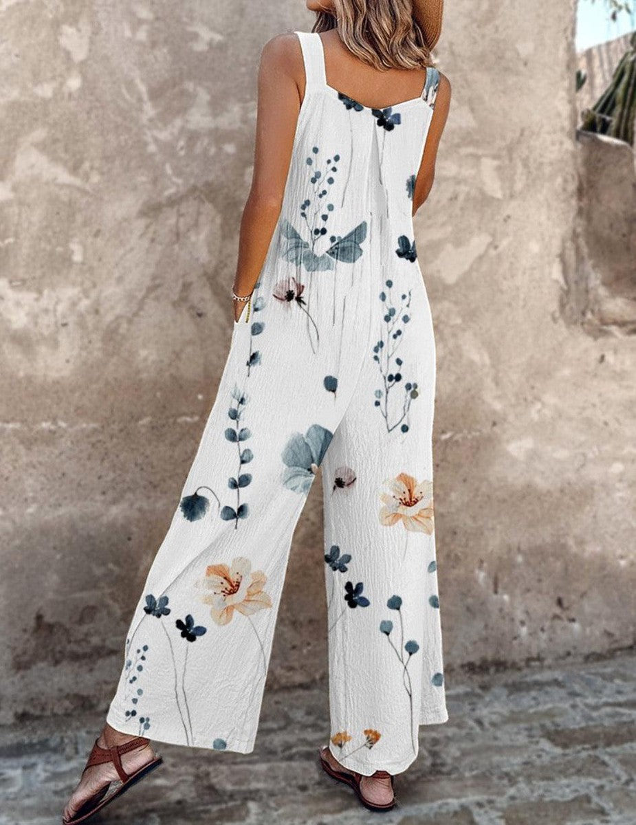 Charlotte – Comfortable Printed Overalls
