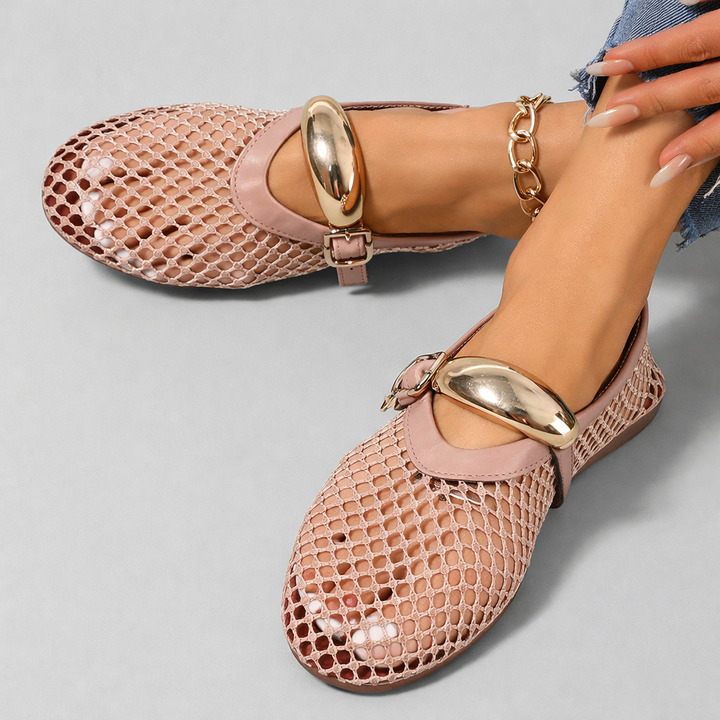 Eadie – Orthopaedic Mesh Mary Jane Shoes