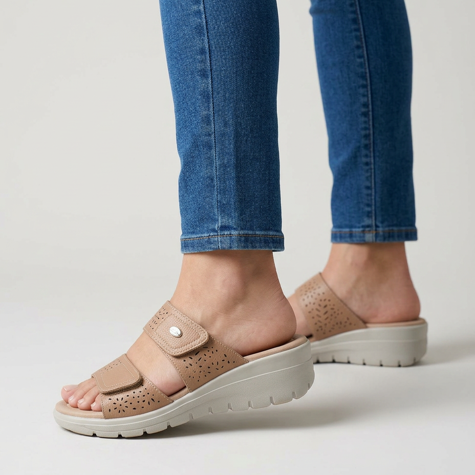 Martha – Comfortable Platform Slippers