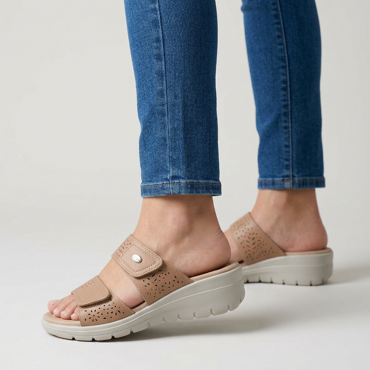 Martha – Comfortable Platform Slippers