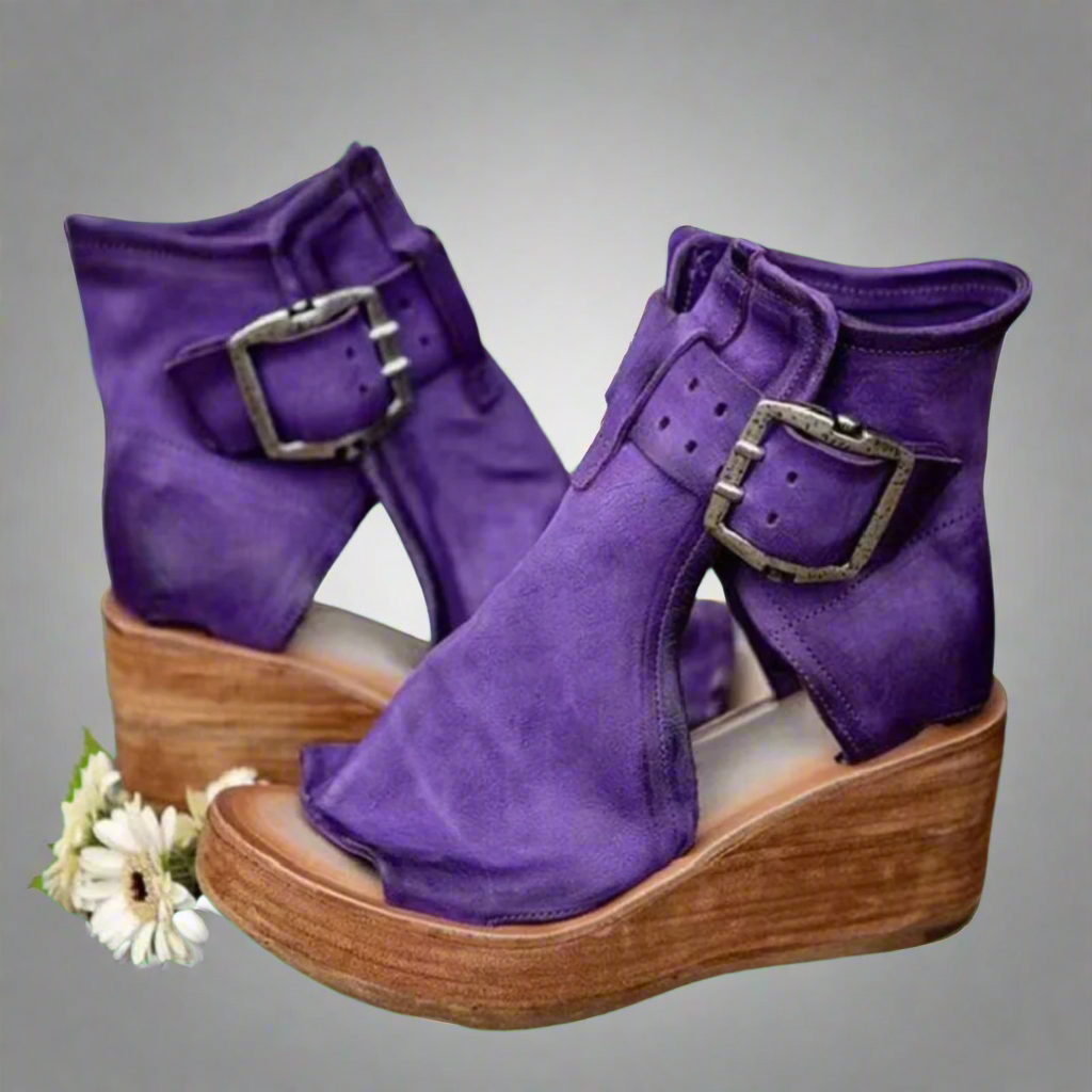Reverie - Handmade Faux Leather Sandals