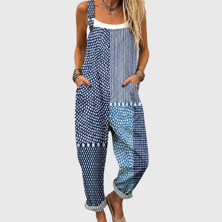 Daisy – Comfortable Printed Overall