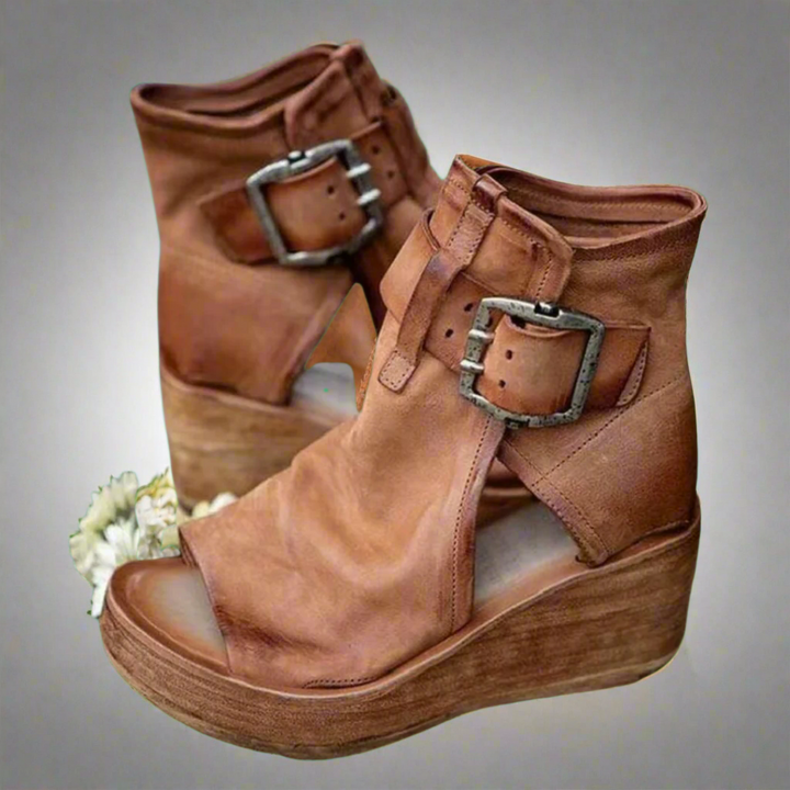 Reverie - Handmade Faux Leather Sandals