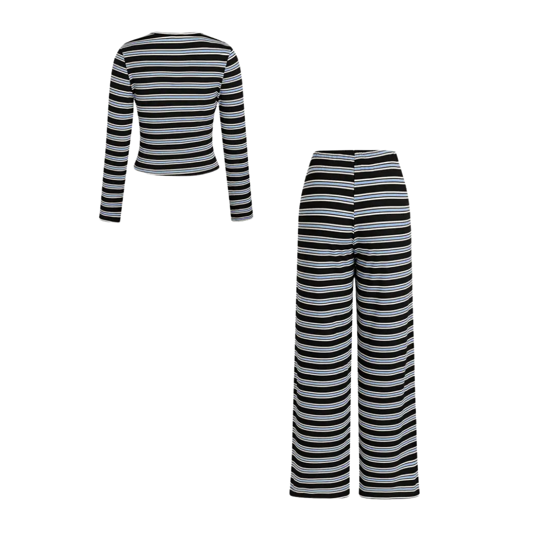 TILDA™ – Striped Colorblock Lounge Set