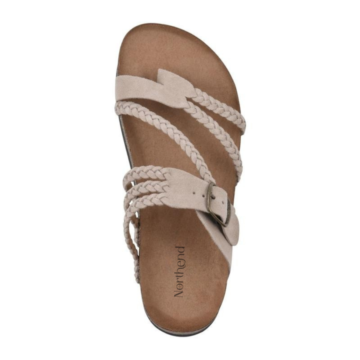 Zosia - Woven Cork Sandals with Orthopaedic Support