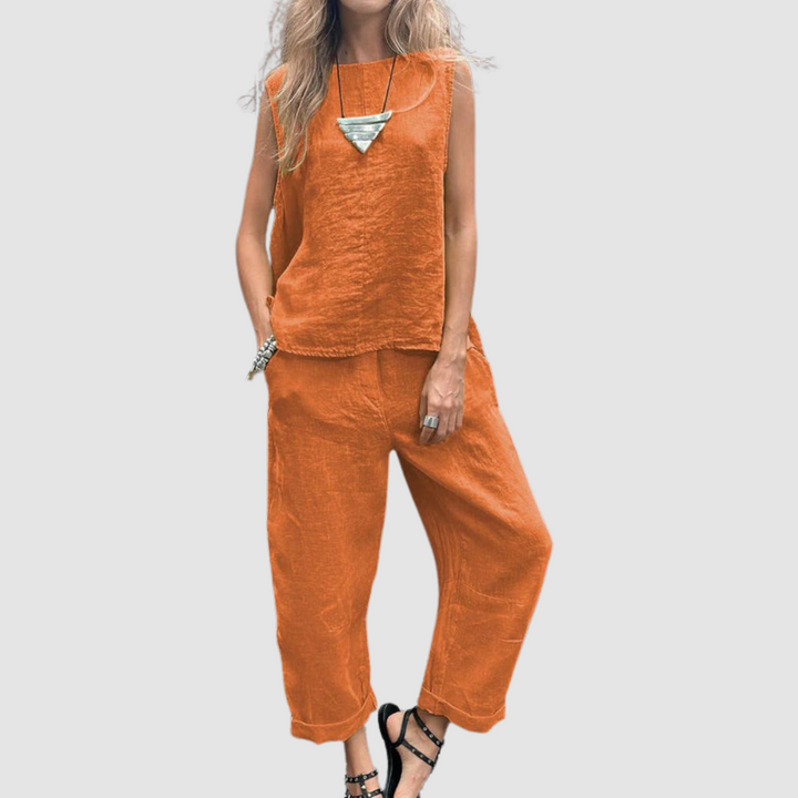 Suzette - Lightweight Two-Piece Summer Set