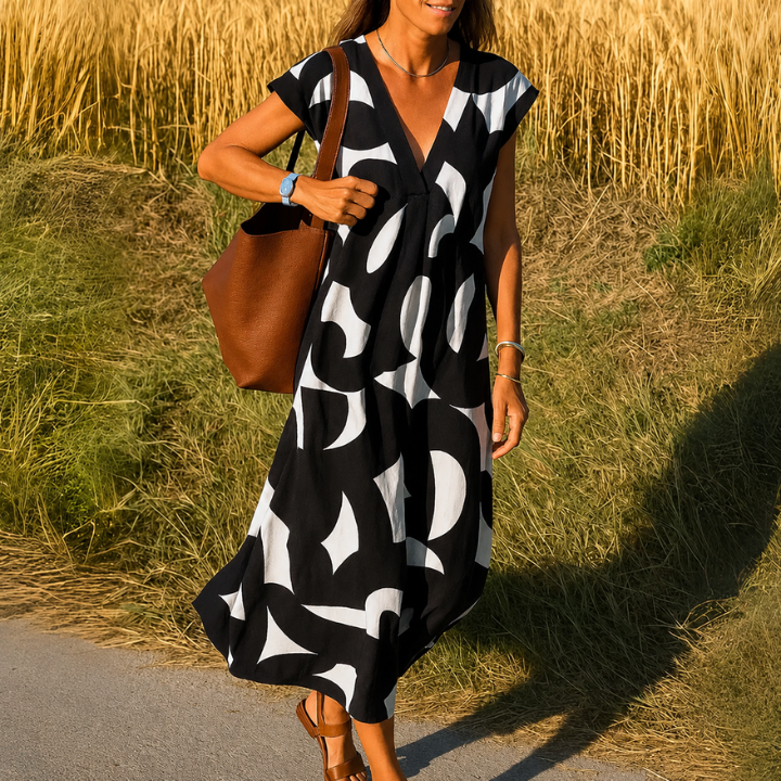 Tatiana™ - Cutwork Detail Maxi Dress