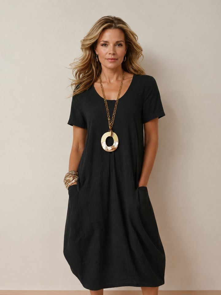 Oriane™ - Fluid Casual Maxi Dress
