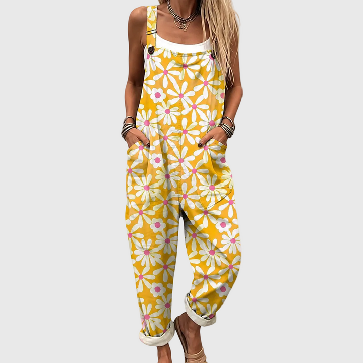 Hazel – Relaxed Overall Margherita Sunny