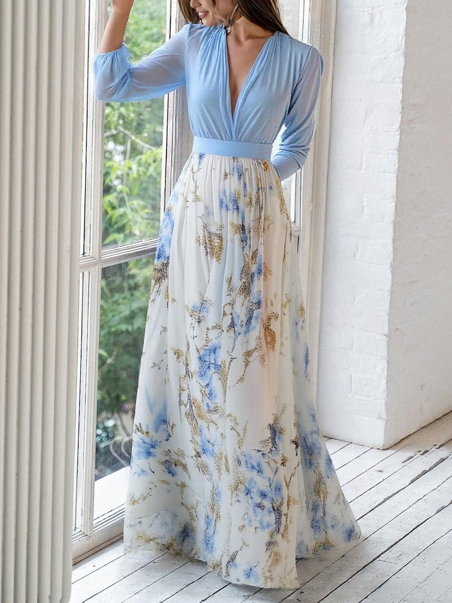 Penelope - Timeless Floral Maxi Dress