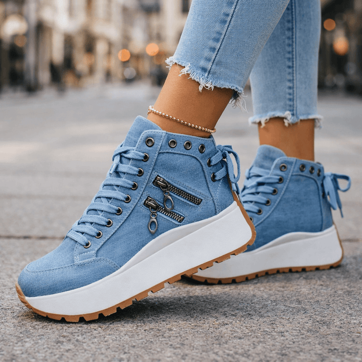 Nina - Chunky Platform Trainers