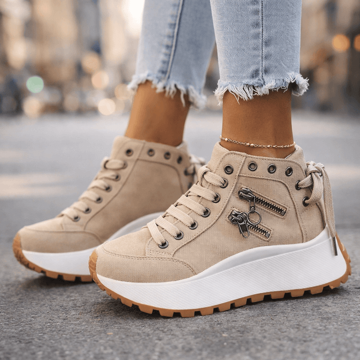 Nina - Chunky Platform Trainers