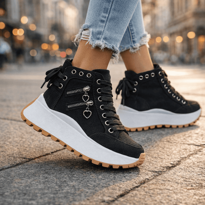 Nina - Chunky Platform Trainers