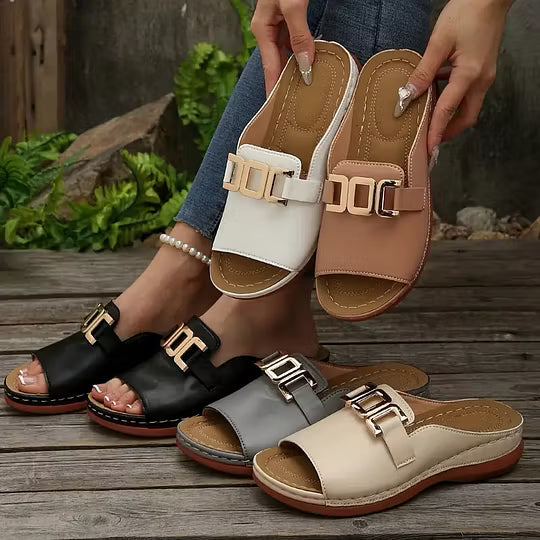 Faye – Orthopaedic Wedge Sandals