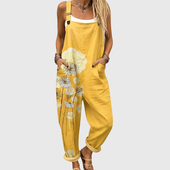 Sadie – Golden Flower Overalls