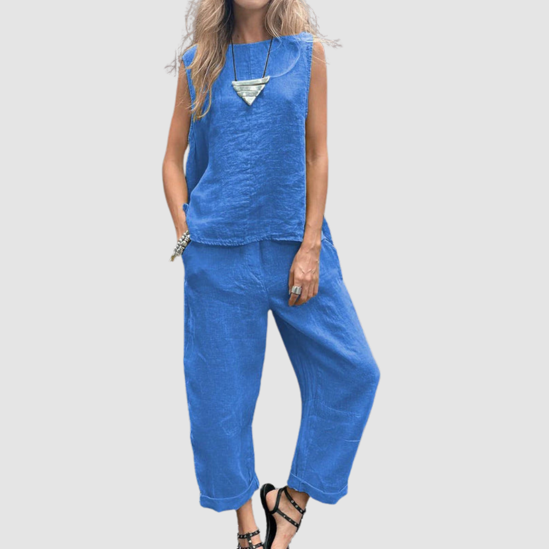 Suzette - Lightweight Two-Piece Summer Set