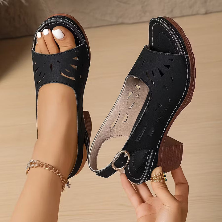 Emma – Orthopaedic Boho Leather Comfort Sandals