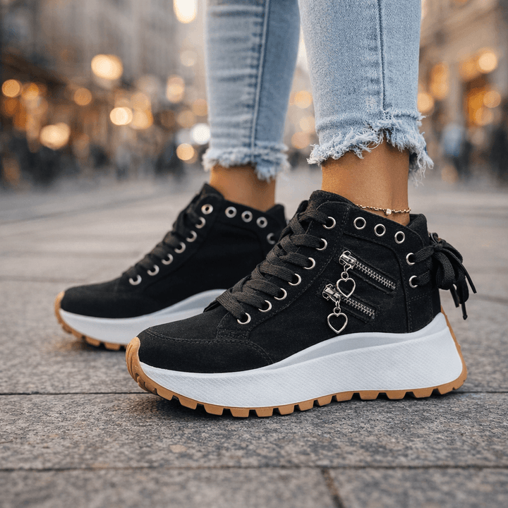 Nina - Chunky Platform Trainers