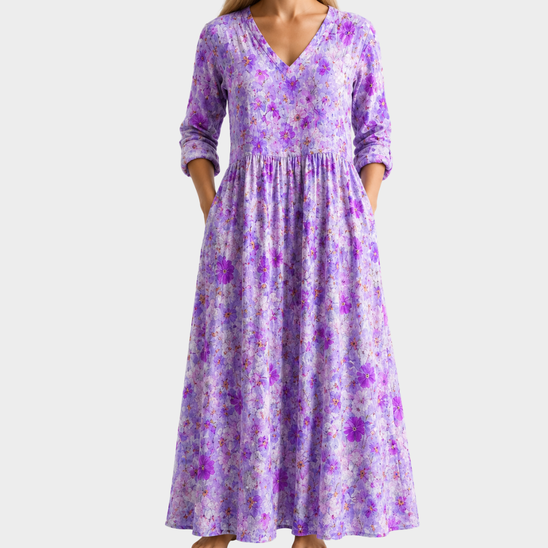 Ida - Loose Printed Dress