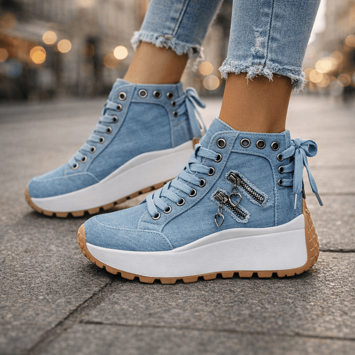 Nina - Chunky Platform Trainers