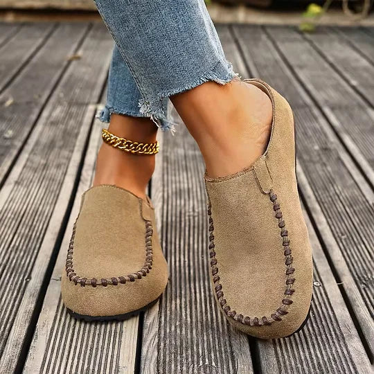 Darcie – Vintage Orthopaedic Leather Mules