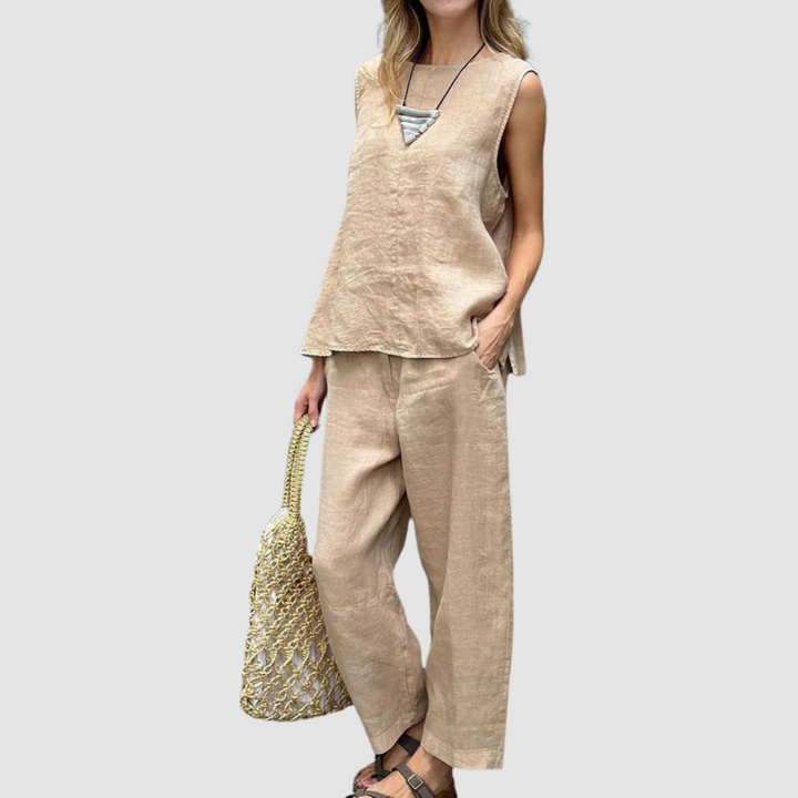 Suzette - Lightweight Two-Piece Summer Set