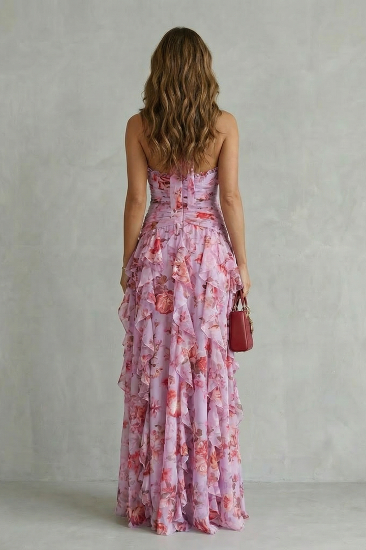 Poppy - Elegant Halter-Neck Maxi Dress