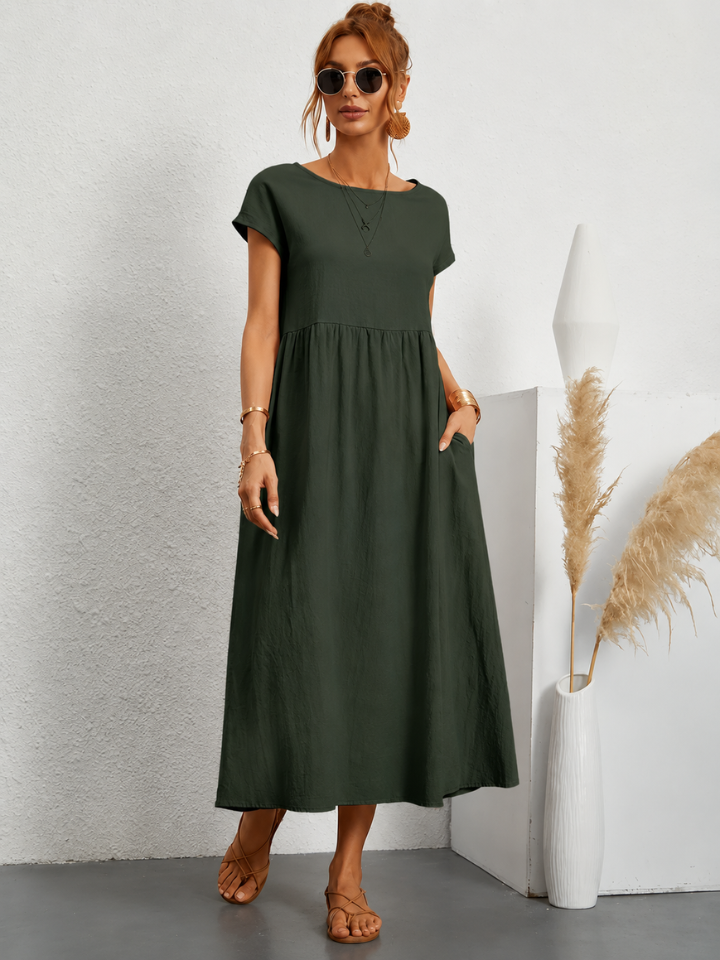Ursina™ - Fluid Midi Dress