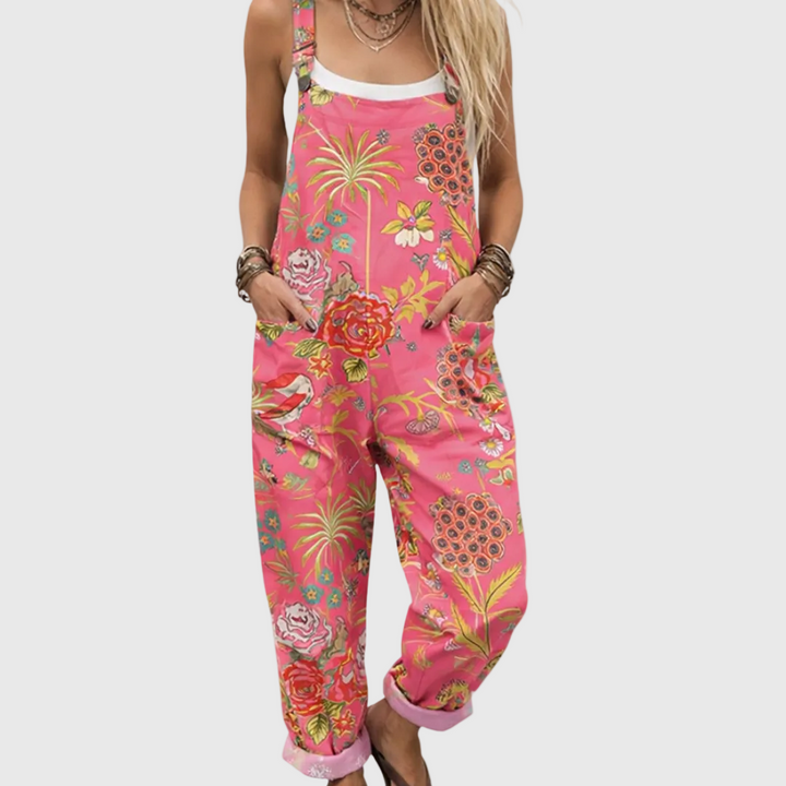 Leah – Comfortable Printed Overall