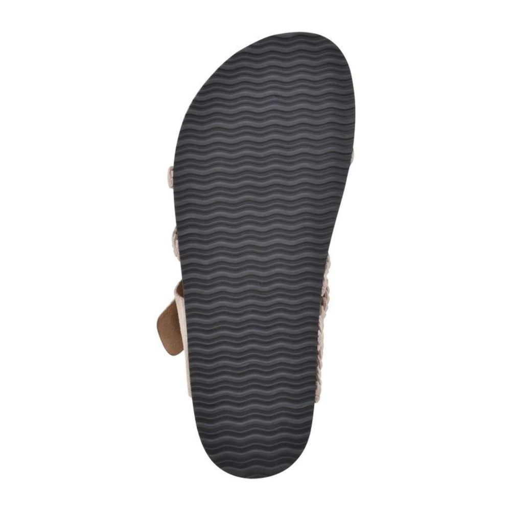 Zosia - Woven Cork Sandals with Orthopaedic Support