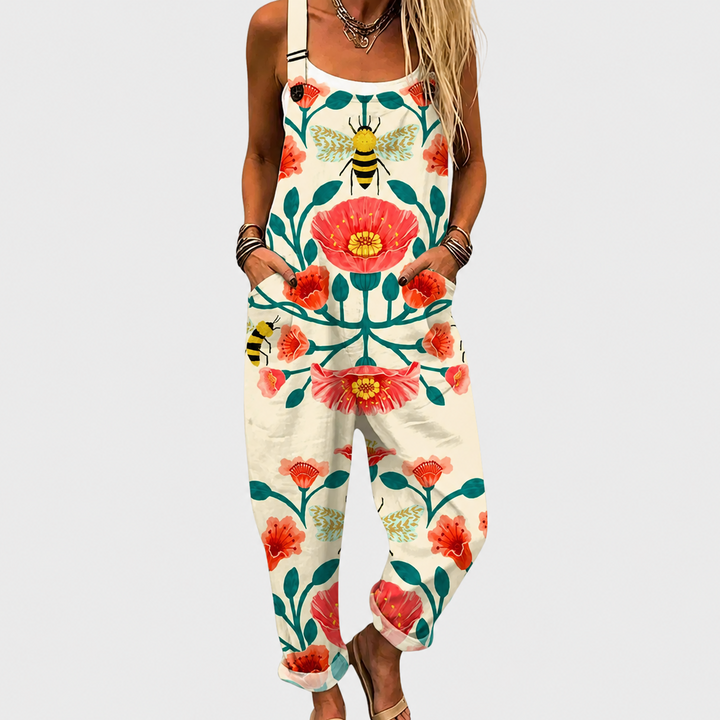 Margot – Comfortable Printed Overall