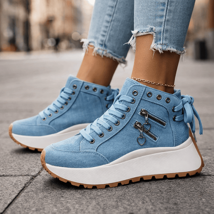 Nina - Chunky Platform Trainers