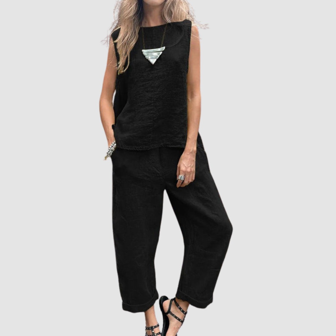 Suzette - Lightweight Two-Piece Summer Set